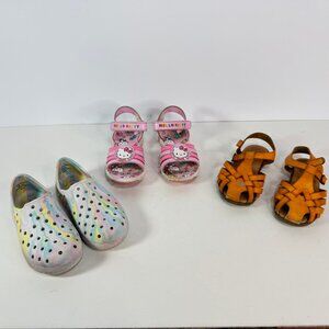 Toddler shoes Size 8 3 Pairs Summer Sandals Bundle